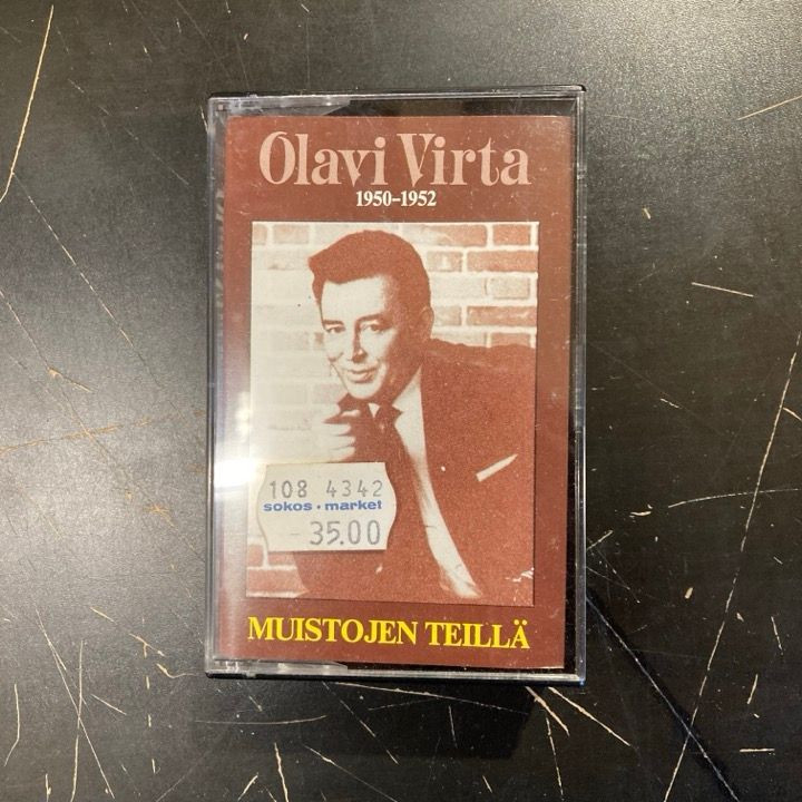 Olavi Virta - Muistojen teillä C-kasetti (VG+/M-) -iskelmä-